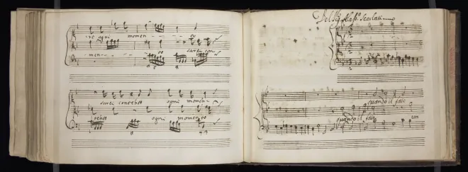 First page of Quando il fato un cor bersaglia