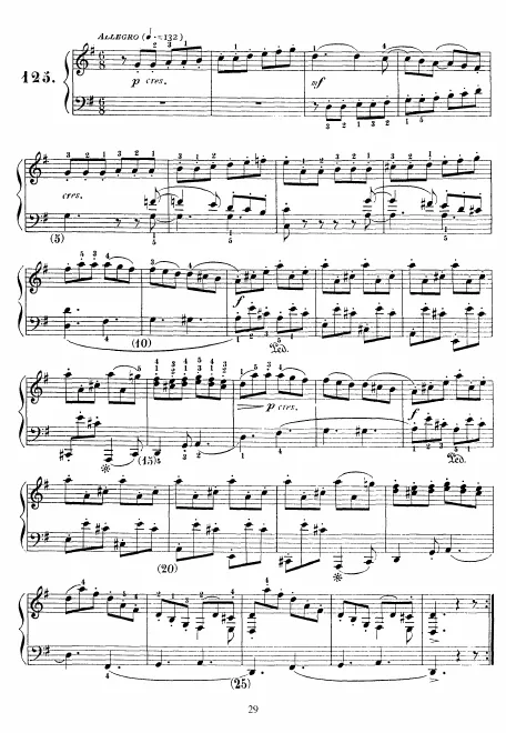 First page of Keyboard Sonata in G major