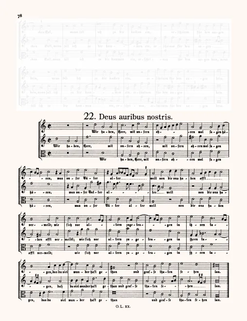 First page of Wir haben Herr mit unsern ohren