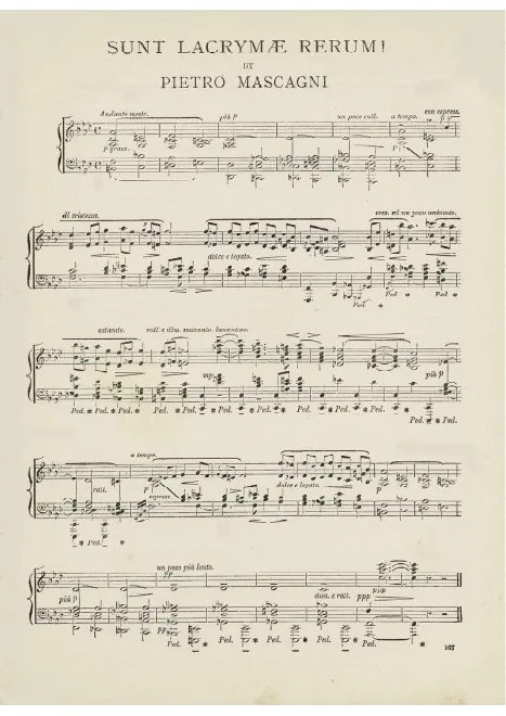 First page of Sunt lacrymae rerum!