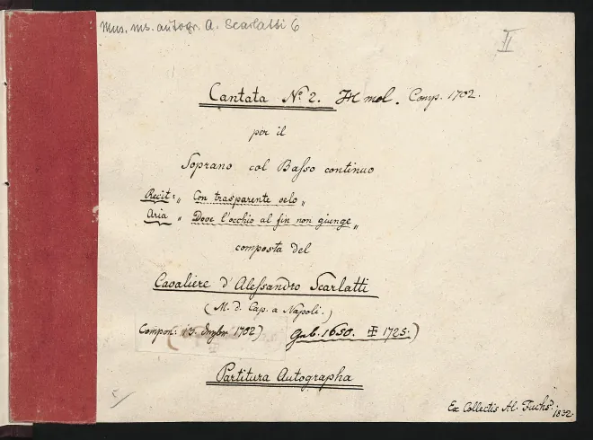 First page of Con trasparente velo
