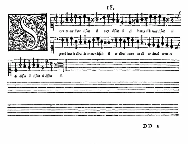 First page of Scais-tu dir' l'Ave