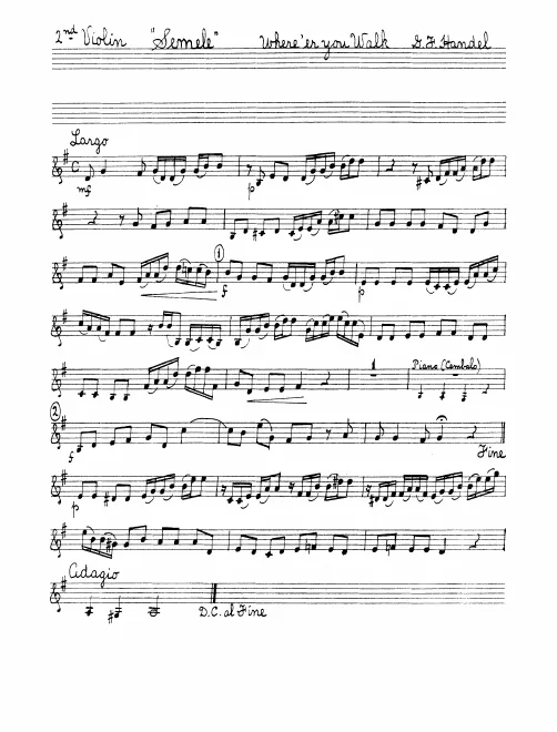 Violins II