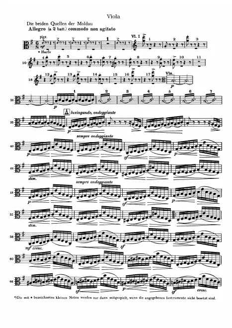Violas - alternative page 1 (with cues at beginning)