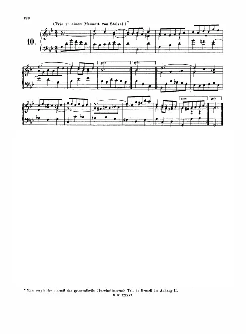First page of Prelude in G minor