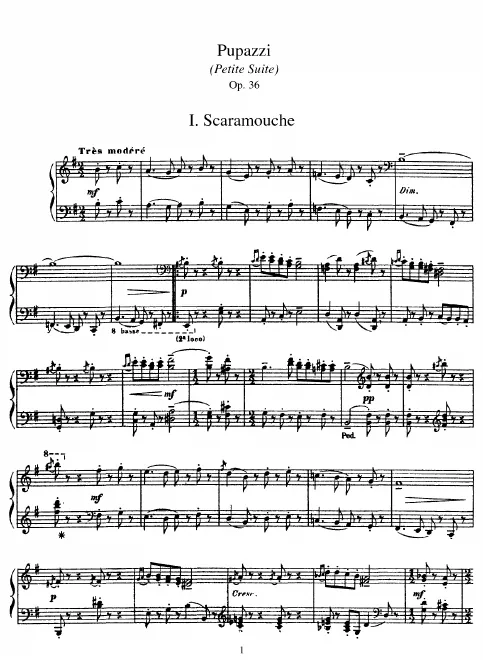 First page of Pupazzi