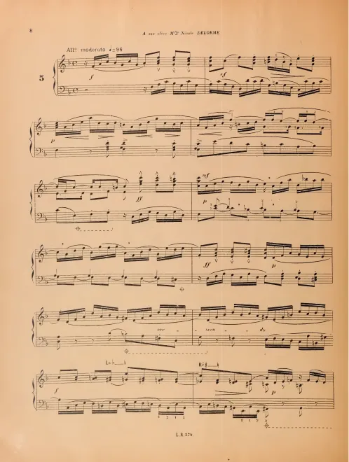 First page of Prelude in F major