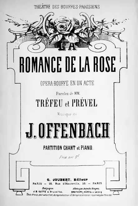 First page of La romance de la rose
