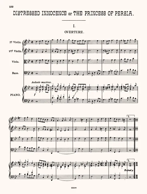 First page of Distressed Innocence