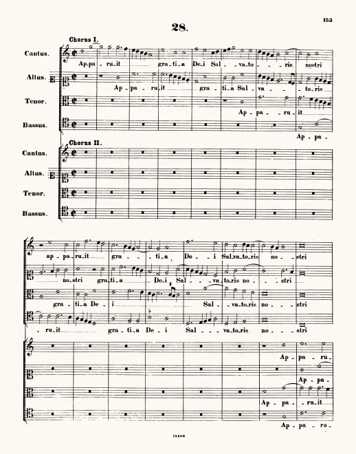 First page of Apparuit gratia Dei
