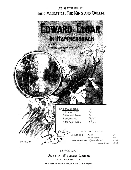 First page of From the Bavarian Highlands