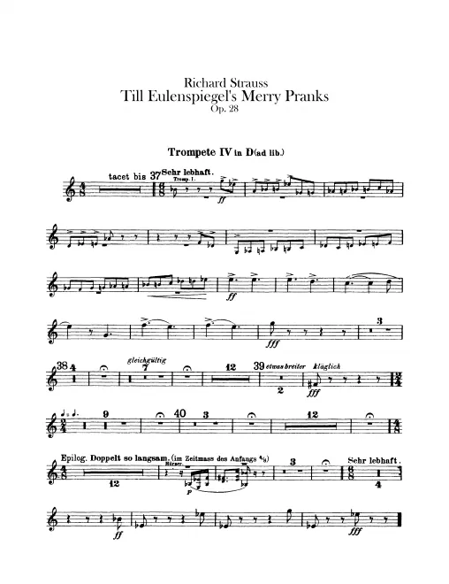 Trumpet 4 (D, ad lib.)