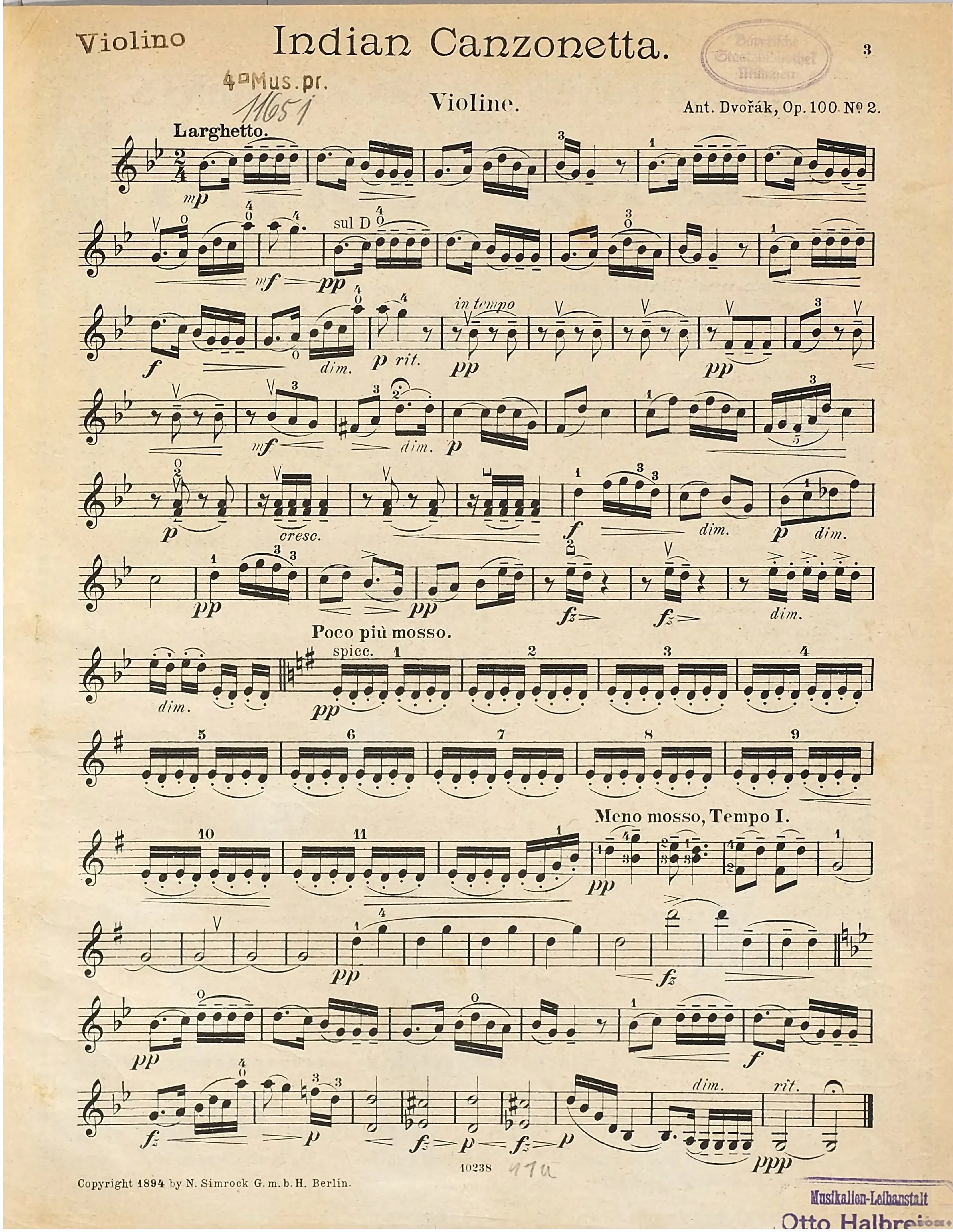 Violin Part