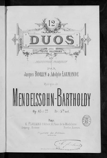 First page of 12 Duos