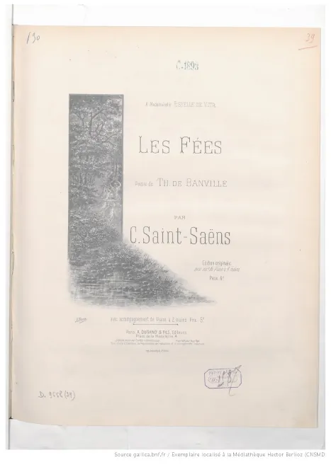 First page of Les fées