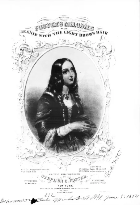 First page of Jeanie with the Light Brown Hair