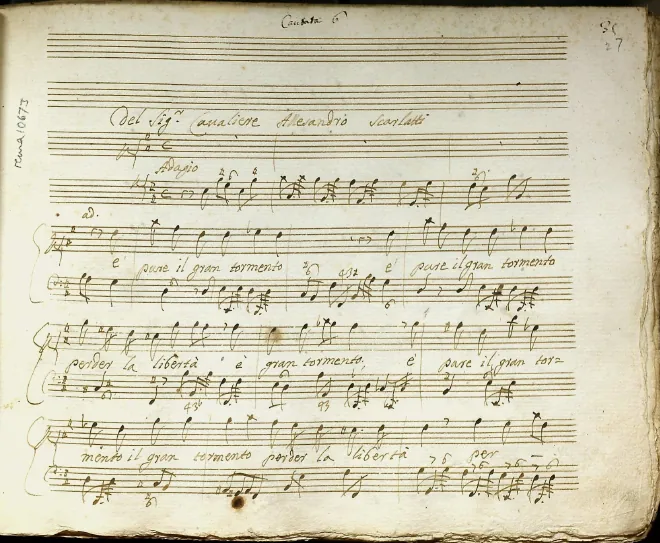 First page of È pure il gran tormento
