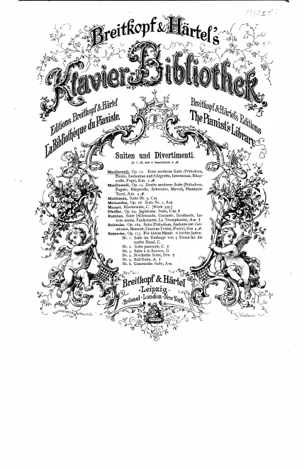 First page of First Modern Suite