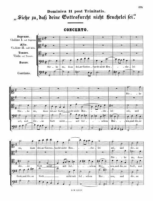 First page of Siehe zu, dass deine Gottesfurcht