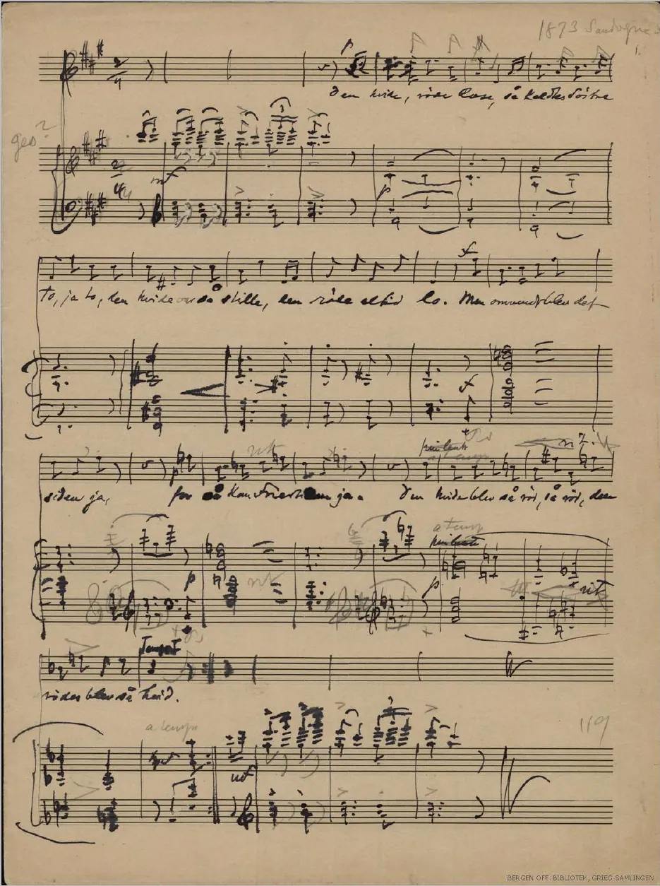 First page of The White and the Red Rose