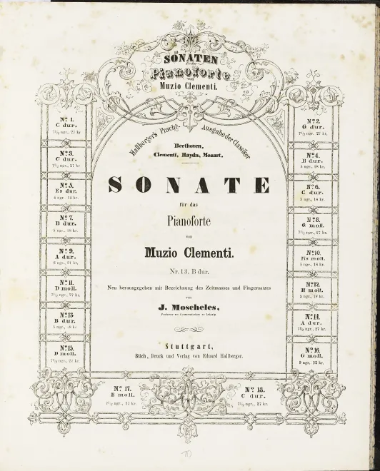 First page of 2 Piano Sonatas