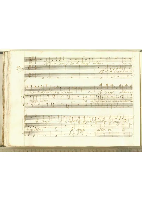 First page of Rifiuta l'armi il cor le straggi abborre