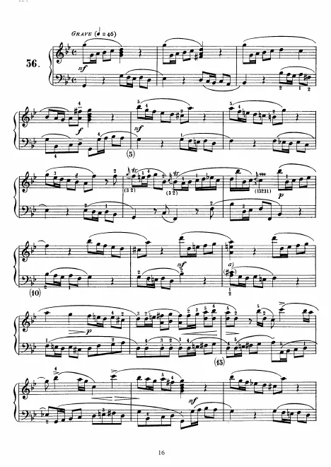 First page of Keyboard Sonata in G minor