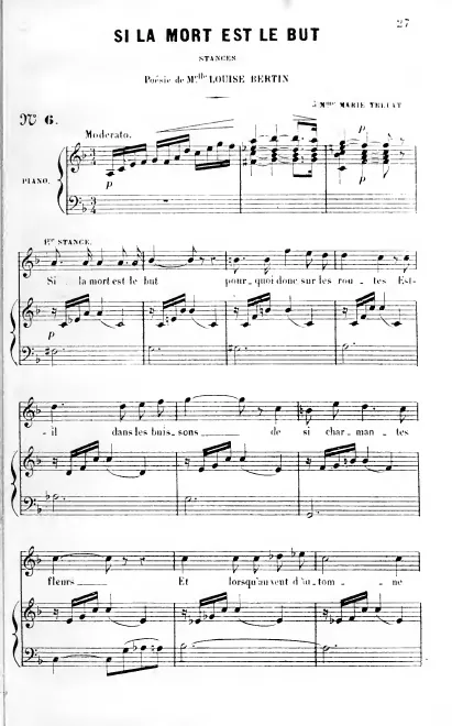 First page of Si la mort est le but