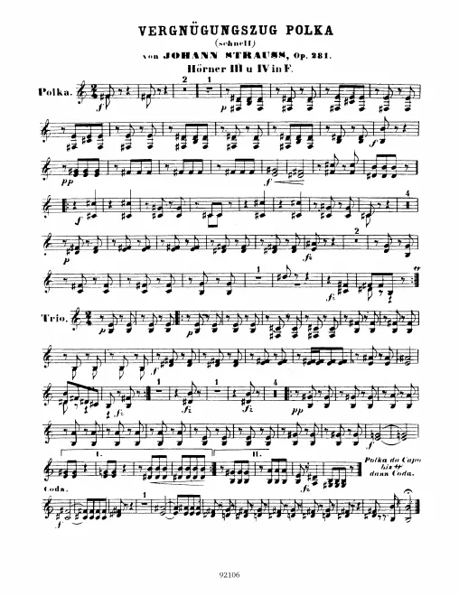 Horn 3/4 (F)