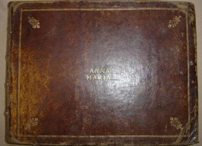 First page of Book for Anna Maria