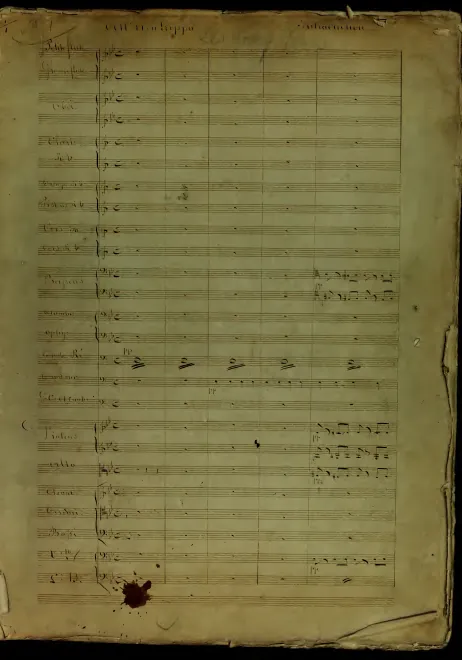 First page of Griseldis, ou Les cinq sens