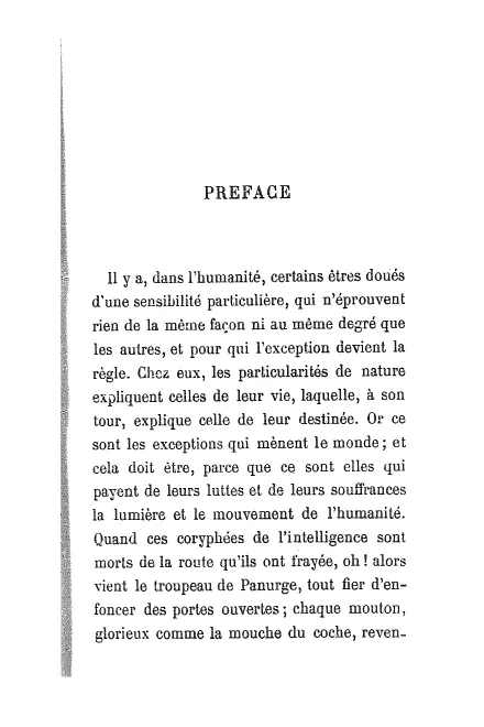 First page of Lettres intimes, correspondance 1825-1867