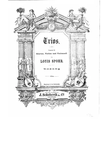 First page of Piano Trio No.5