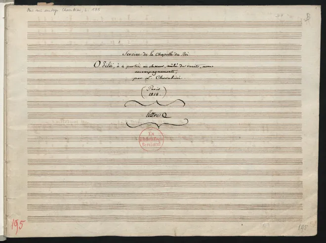 First page of Alleluia O filii et filiae
