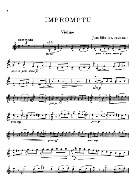 First page of 4 Pieces for Violin or Cello and Piano