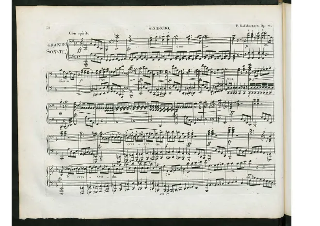 First page of Sonata for Piano Four-Hands