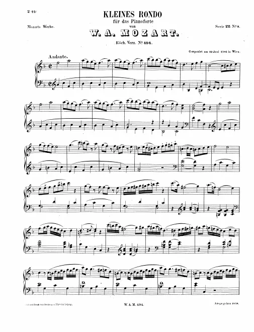 First page of Rondo