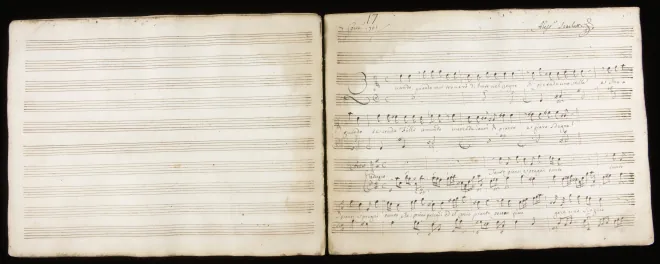 First page of Quando mai troverò d'Amor nel regno