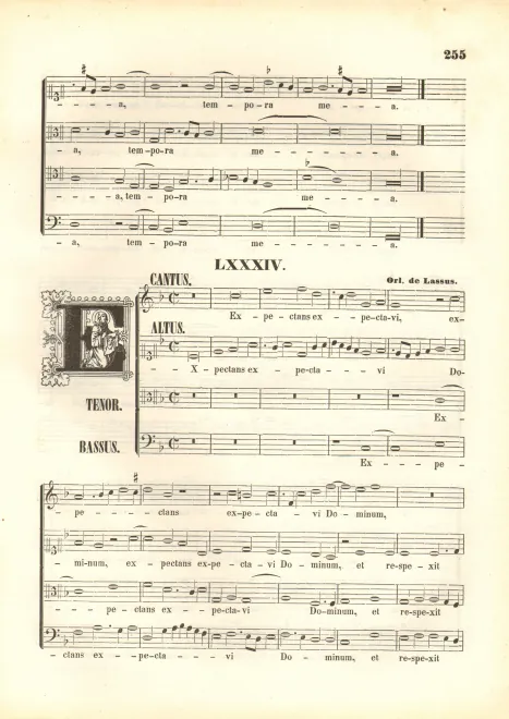 First page of Expectans expectavi