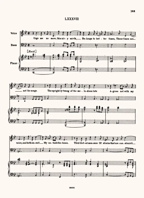 First page of Urge Me No More