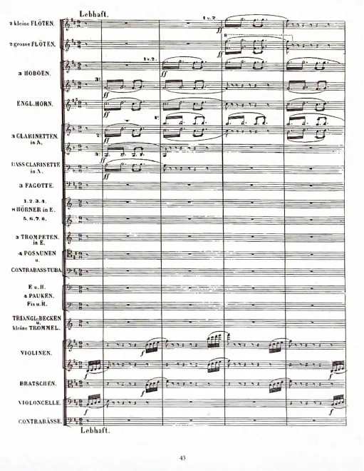 First page of Die Walküre ; The Valkyrie