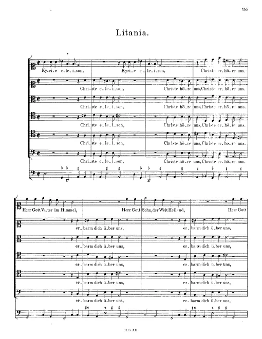 First page of Litania