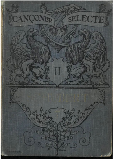 First page of Cançoner selecte