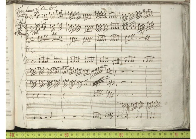 First page of Regina coeli in C major
