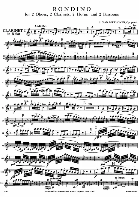 Clarinet 1 (B)