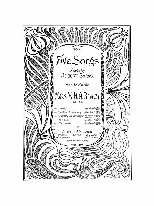 First page of 5 Songs
