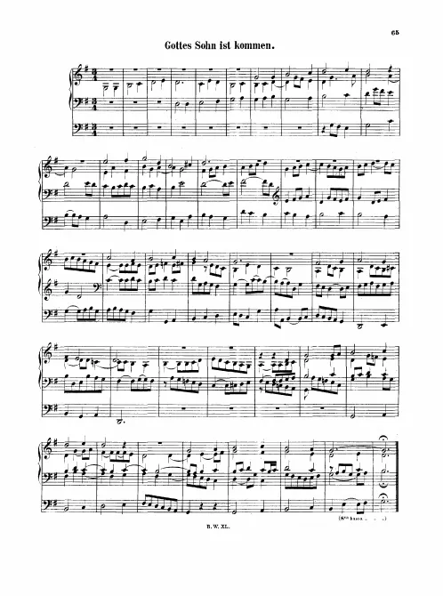 First page of Gott, durch deine Güte