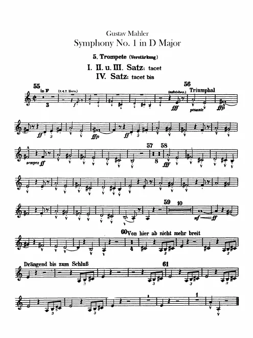 Trumpet 5 (F/Reinforcement)