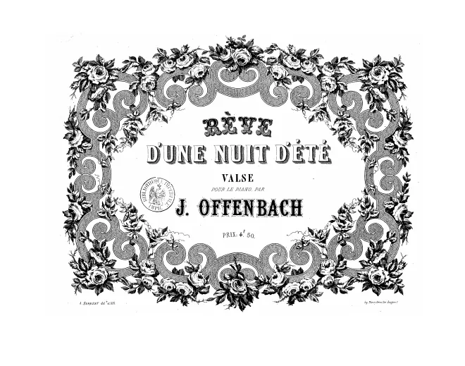 First page of Le rêve d'une nuit d'été
