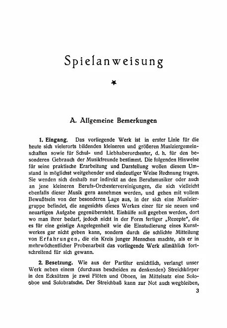 First page of Spielmusik